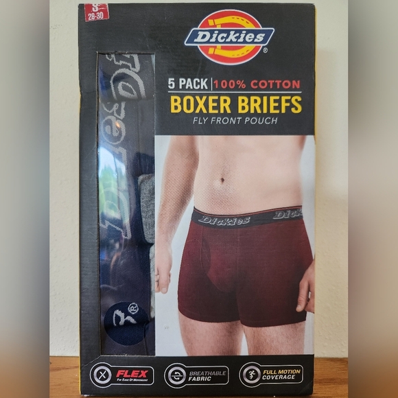 Dickies Other - Dickies Men's Boxer Briefs 5-Pack Size Small NEW
